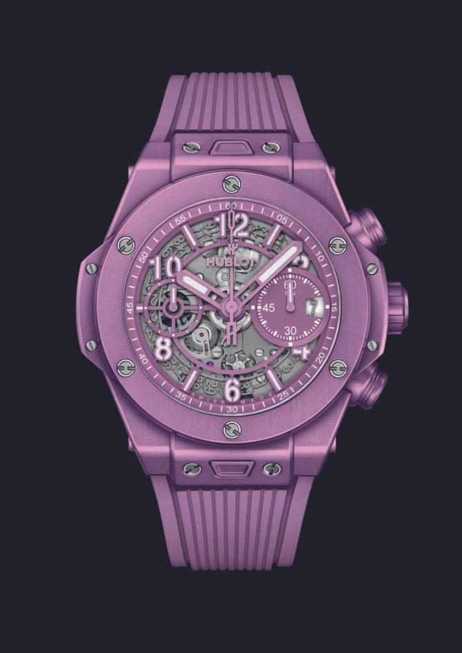 watch Stranger Things Hublot_Big Bang Unico Summer Purple