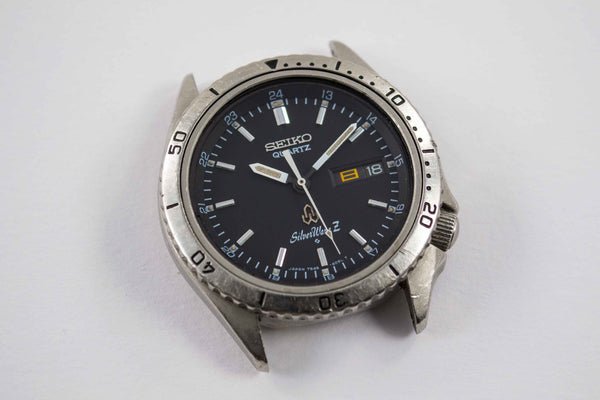 Watch vintage restoration seiko quartz silverwave 