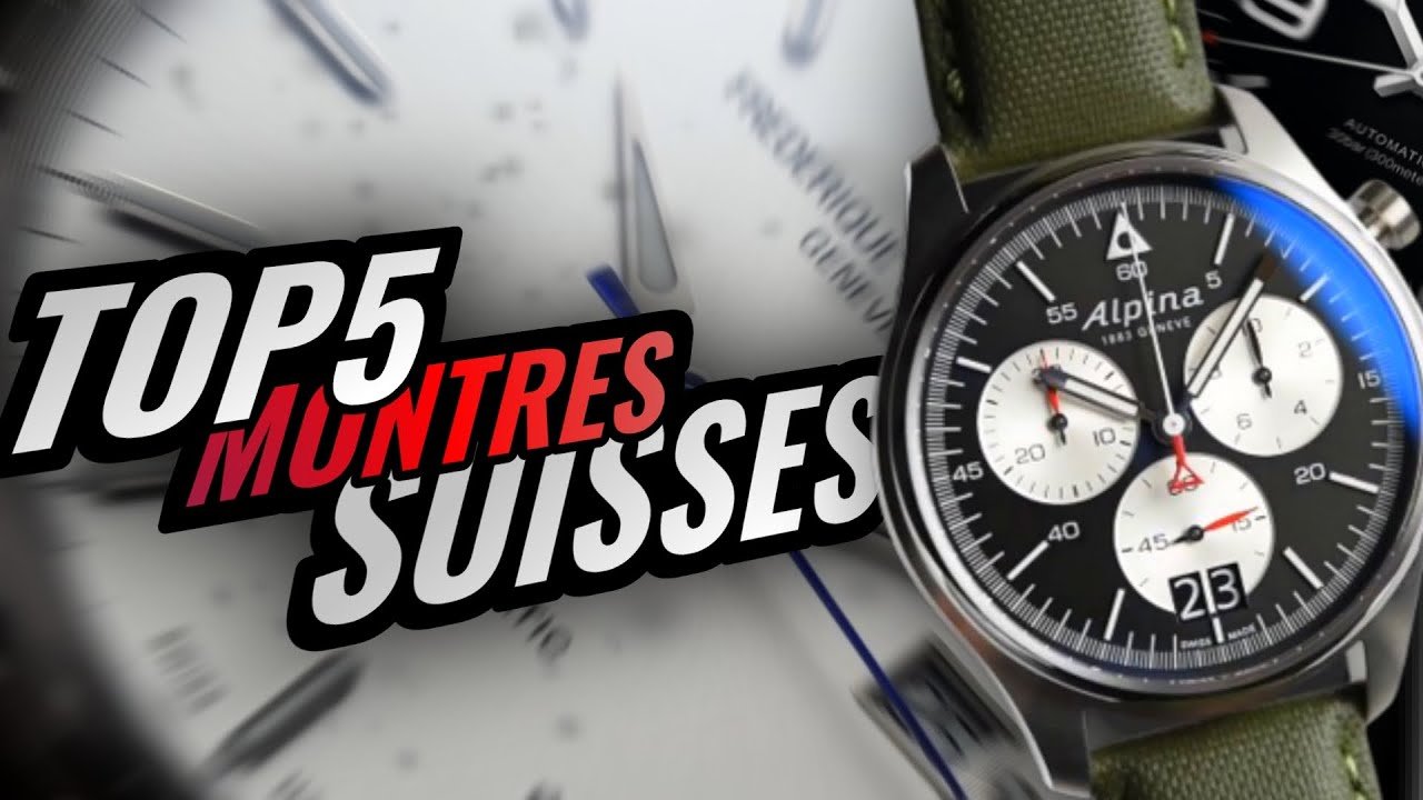 Top 5!  Swiss 🇨🇭 Watches between 100 and 1000 € (SWATCH / TISSOT / LONGINES)