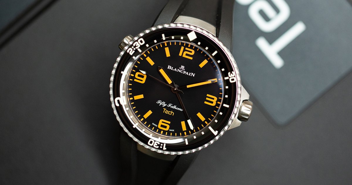 Blancpain Fifty Fathoms Tech Gombessa: new diving watch