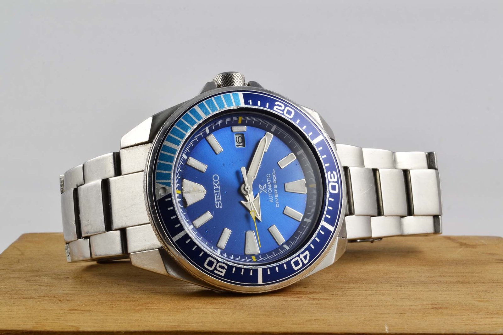 seiko samurai blue lagoon drowned