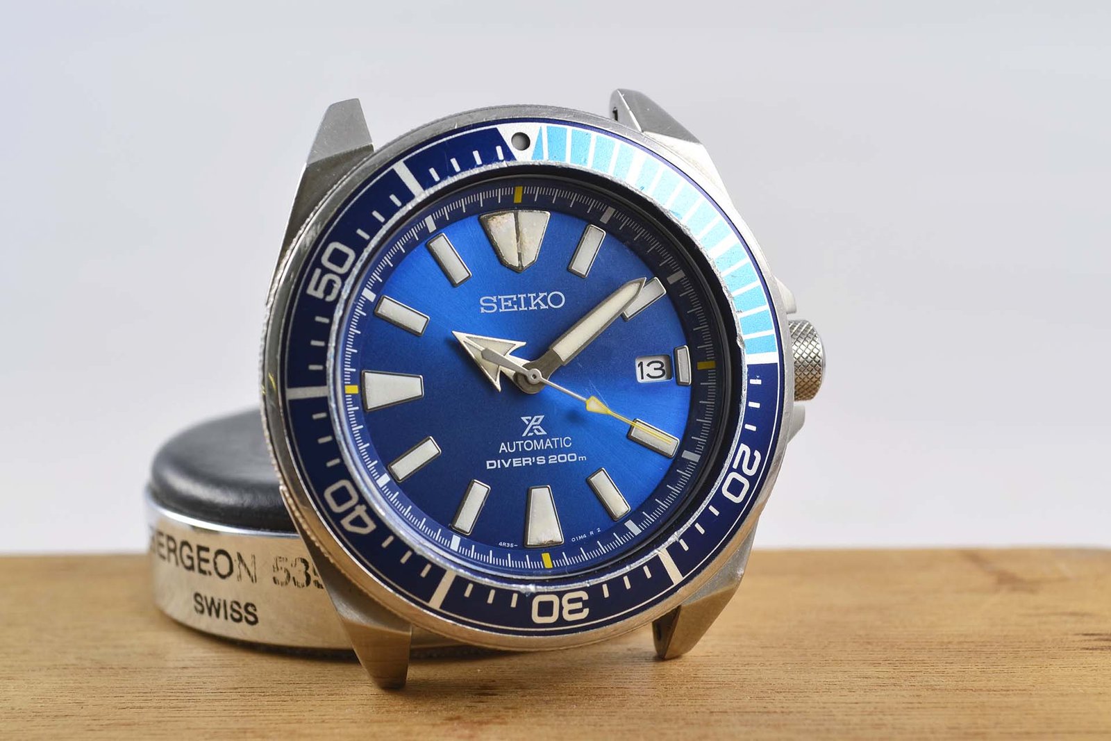 seiko samurai blue lagoon restoration