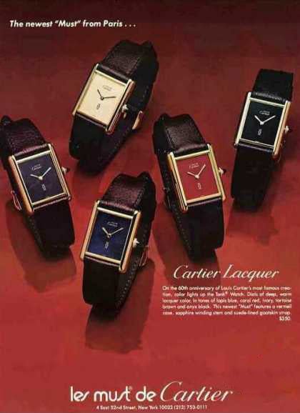 must cartier tank ad