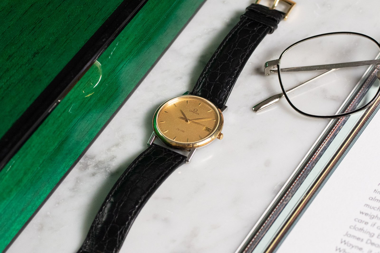 Omega De Ville Quartz - Selection of vintage watches Joseph Bonnie