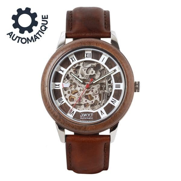 Caesar automatic pictogram senois brown smooth leather