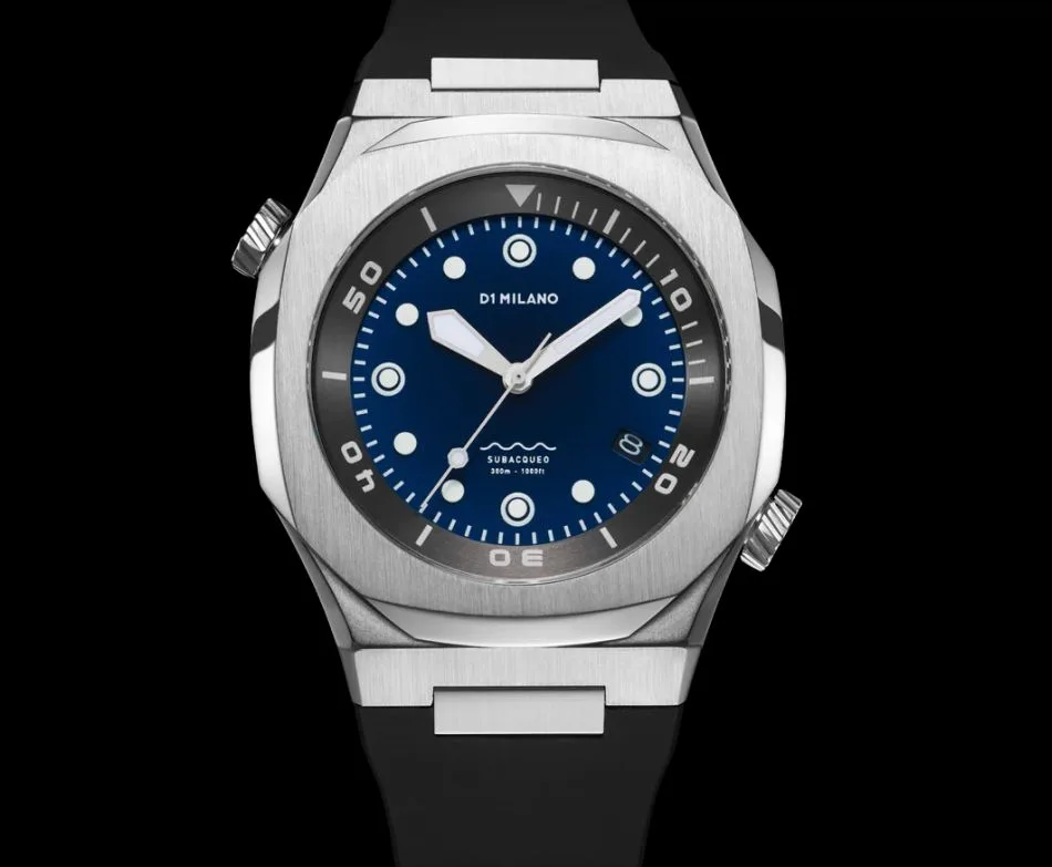 Celebrate Summer with the D1 Milano Deep Blue Subacqueo!