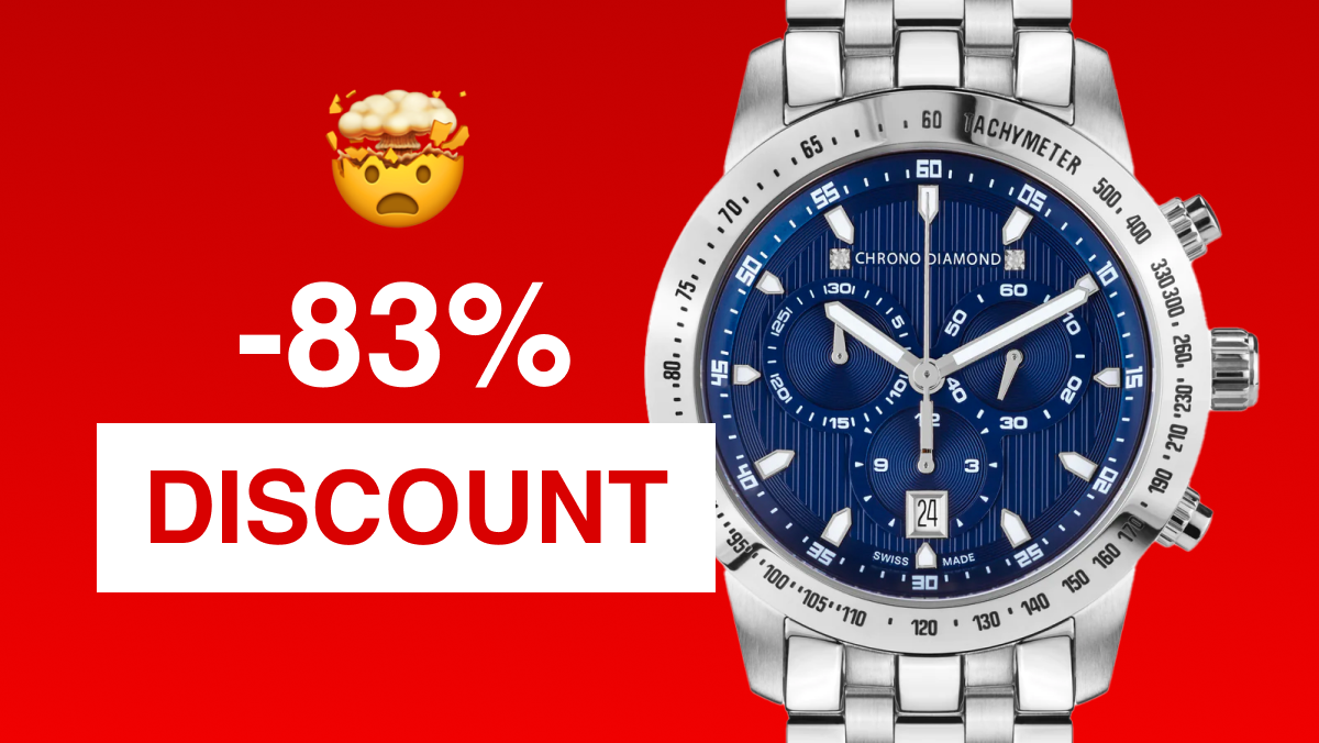 🤯 Crazy prices: 83% Discount on Swiss Made Watches