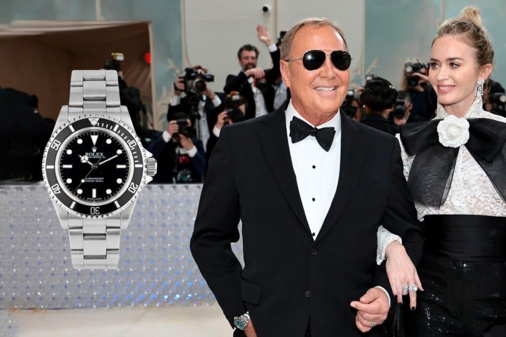 Michael Kors with a Rolex Submariner 14060