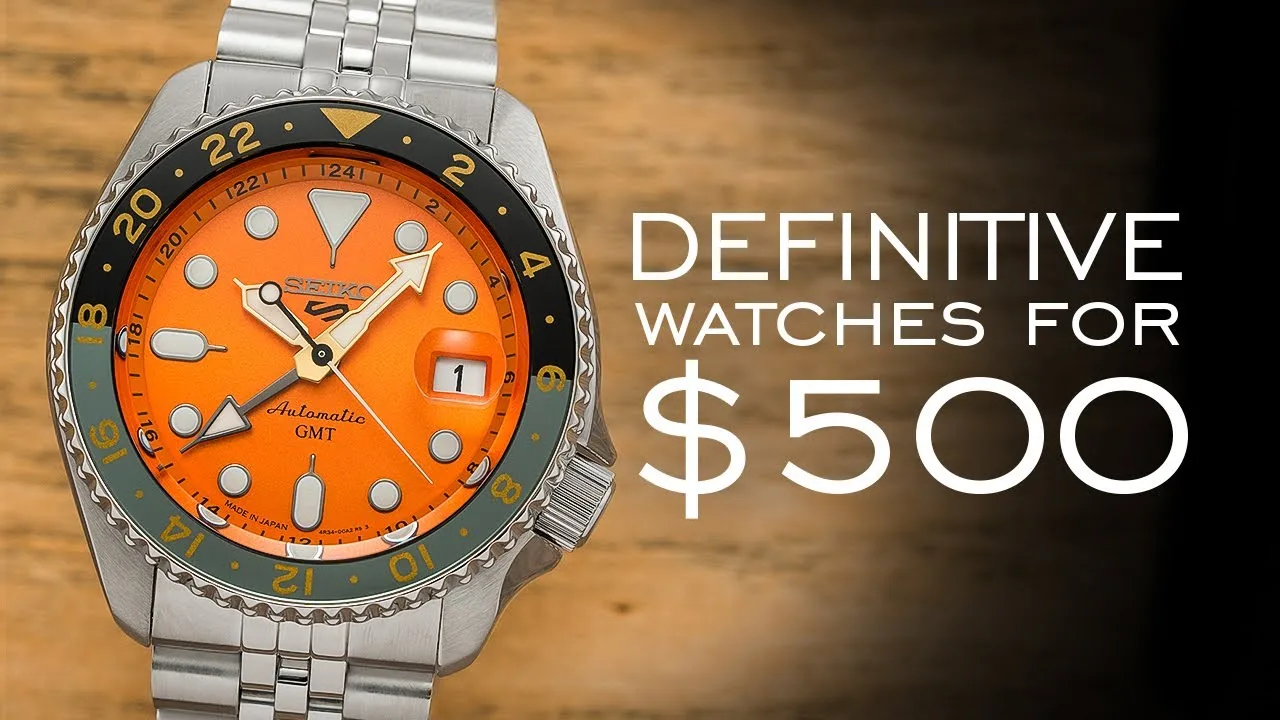 The Ultimate $500 Watches in the Top Categories – Featuring 15 Remarkable Timepieces!