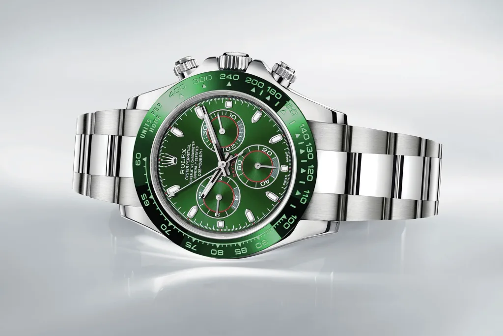 Rolex Rise of the green themed watches