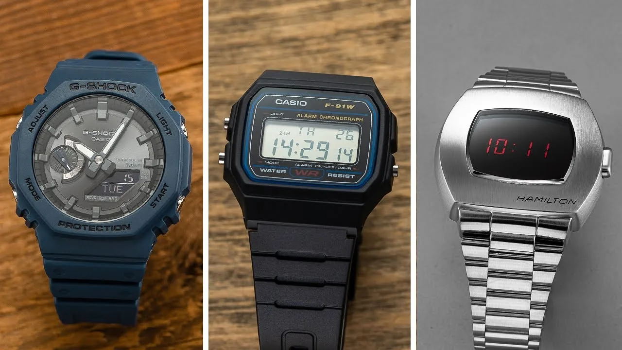 19 Must-Have Digital Watches for 2023, from Affordable to Luxurious!