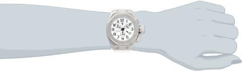 1686141591 648 Swiss Legend Womens Diver Chronograph Watch with White Silicone Band