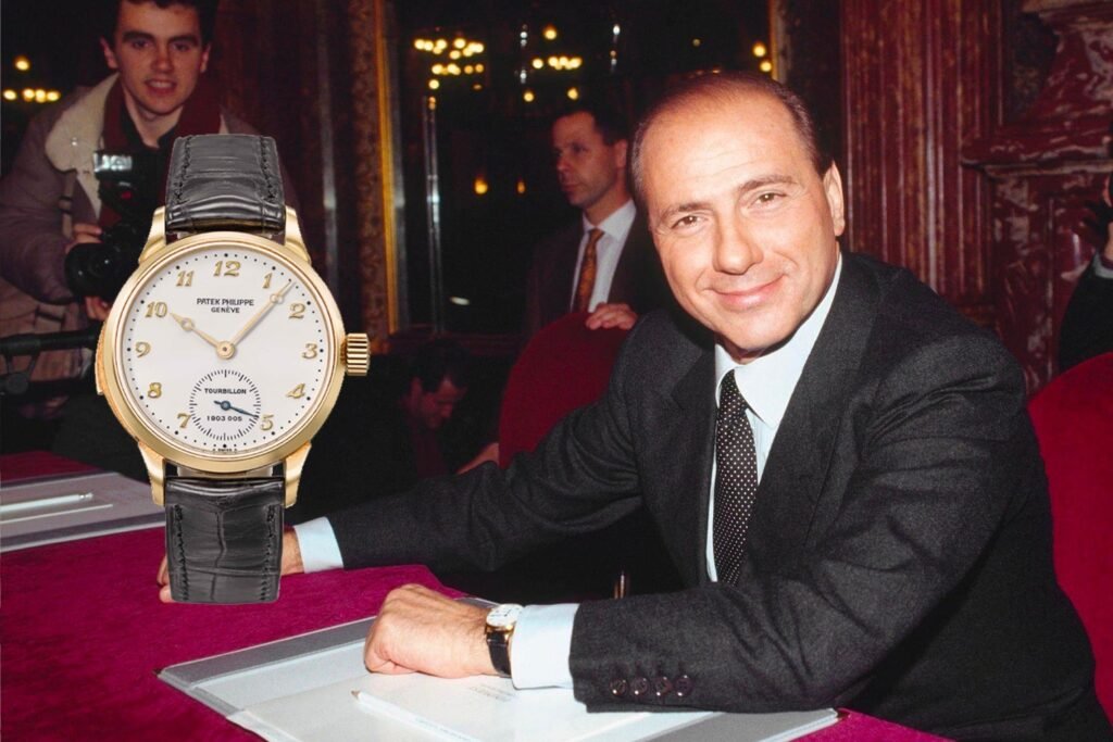 silvio berlusconi watch patek philippe ref.  3939