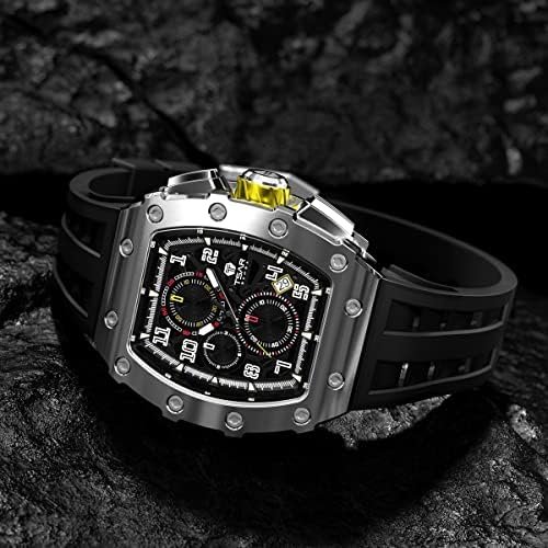 1686746757 820 Luxury Mens Chronograph Watch with Sapphire Glass 50M Waterproof