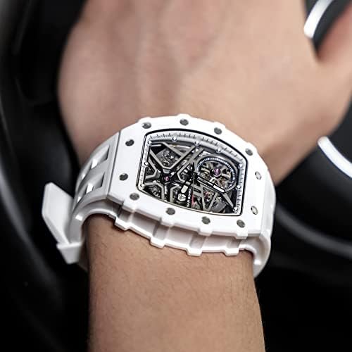 1686817761 21 TSAR BOMBA Luxury Automatic Mechanical Mens Watch Carbon Fiber