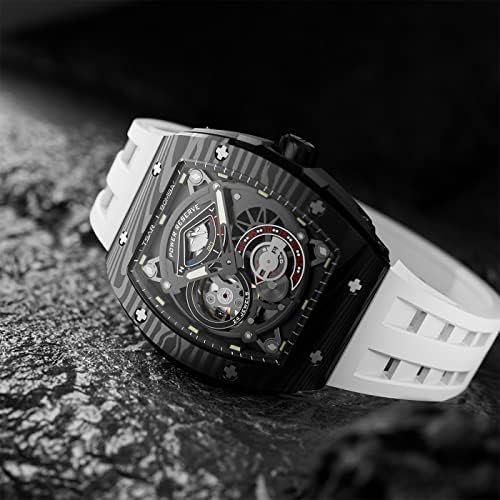 1686828922 590 Mens TSAR BOMBA Automatic Watch Luxury Tonneau with Energy