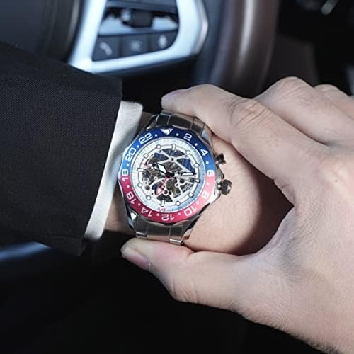 1686891252 817 TSAR BOMBA Hybrid GMT Luxury Watch for Men 200M Waterproof