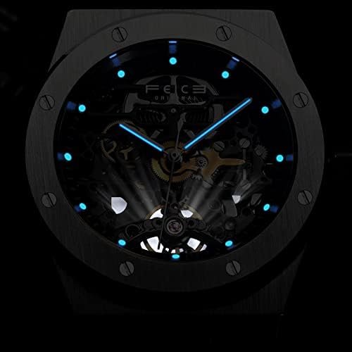 1686957325 883 FEICE Mens Automatic Skeleton Sports Watch Waterproof Luminous Stainless