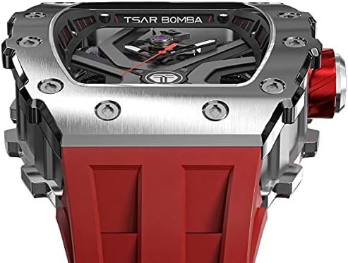 1687060161 826 TSAR BOMBA Mens Mechanical Watch with Original Design and Waterproof