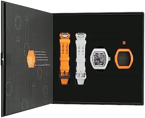 DIY Automatic Skeleton Watch, Waterproof Luxury Men’s Wrist Watch – Cool Gift
