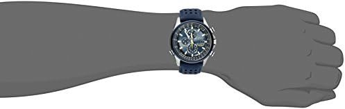 1687126340 859 Citizen Mens Eco Drive Chronograph Watch with Blue Strap and Dial