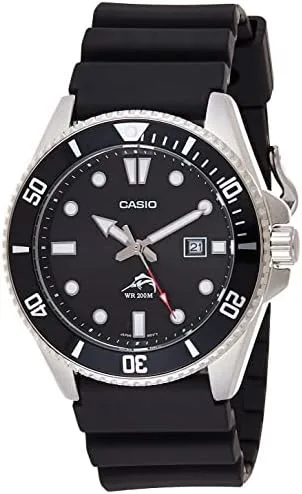 Casio Men’s MDV106-1A Black Dive Watch (200M WR)