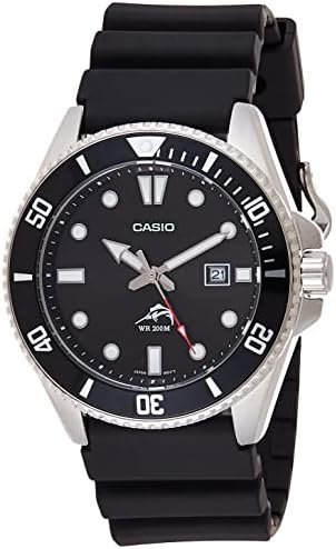 Casio Mens MDV106 1A Black Dive Watch 200M WR