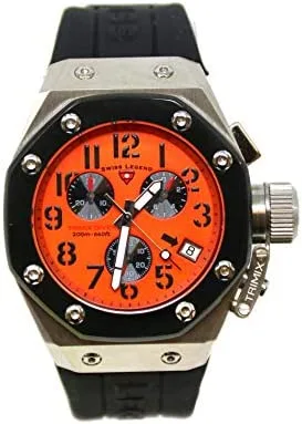 Swiss Legend Trimix Diver Chronograph Black Watch.