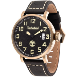 This men's watch from Timberland is a chic and masculine model that comes in black and rose gold.