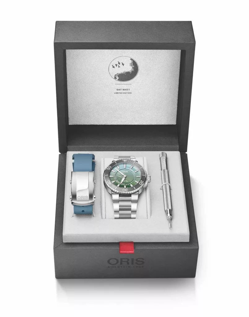 Oris Dat Watt Limited Edition II box