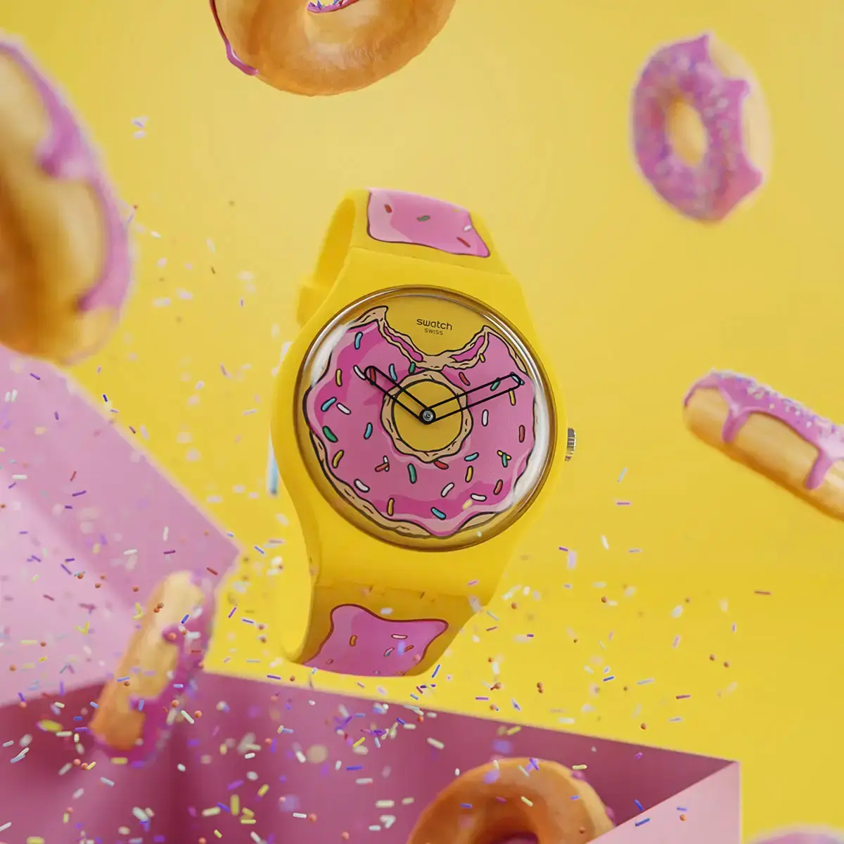 The Simpsons Sweet Seconds Swatch