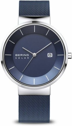 Solar revolution on the wrist. Bering Solar Collection for men.