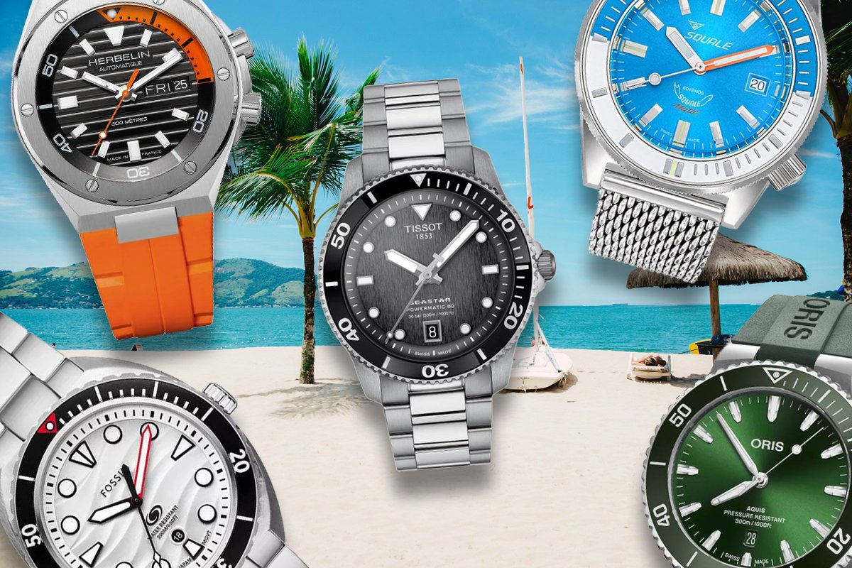 5 montres de plongee pour des vacances de détente