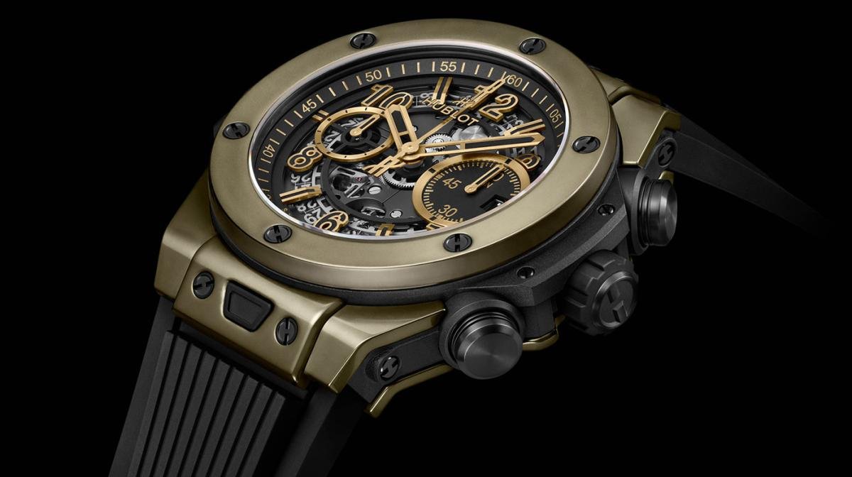 hublot magic gold watch