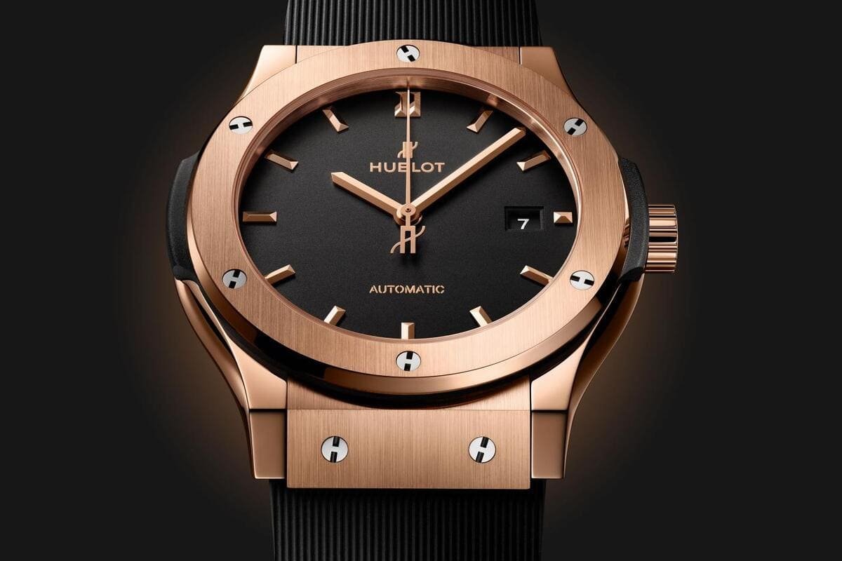 Hublot King Gold watch