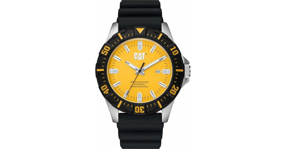 Durable Caterpillar Construction Watch for Long-lasting Quality