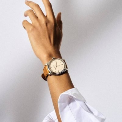 beige buci paris lifestyle automatic timepiece