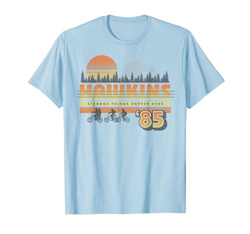 Netflix Stranger Things Hawkins Strange Things 85 Retro T-Shirt