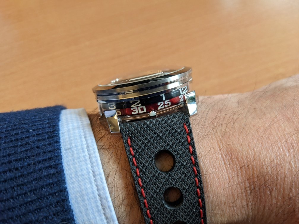 Mad 1 red mbandf Mad editions watch