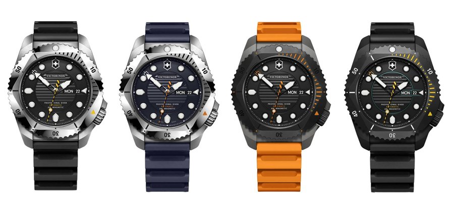 variations victorinox dive pro automatic