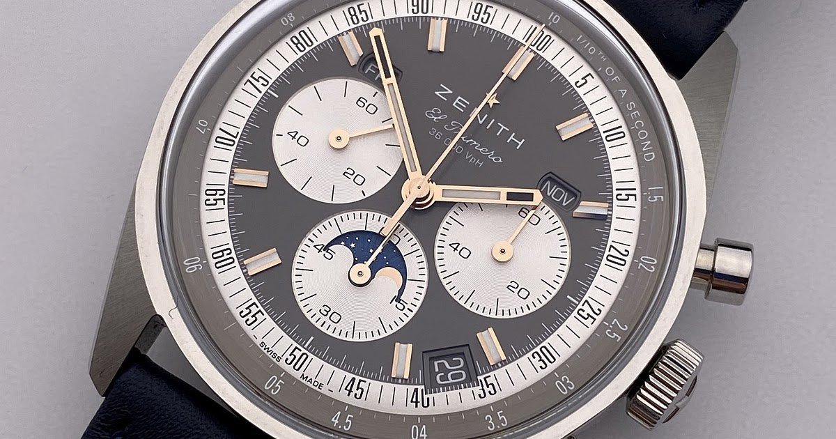 Zenith revisits a favorite configuration with the Chronomaster Original Triple Calendar