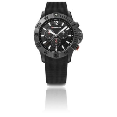 seaforce chrono watch 43mm 010643120 wenger