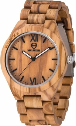 Discover MUJUZE wooden watches.