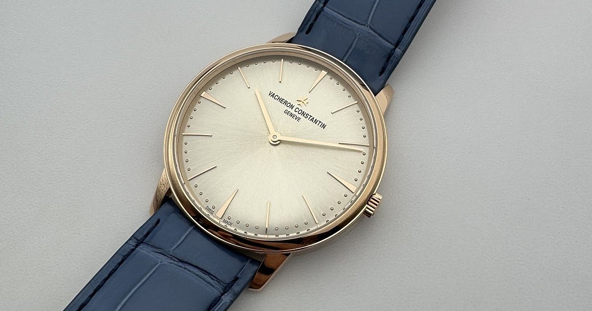 Rewrite this title The Vacheron Constantin Patrimony Manuelle gains a lot by losing 1mm