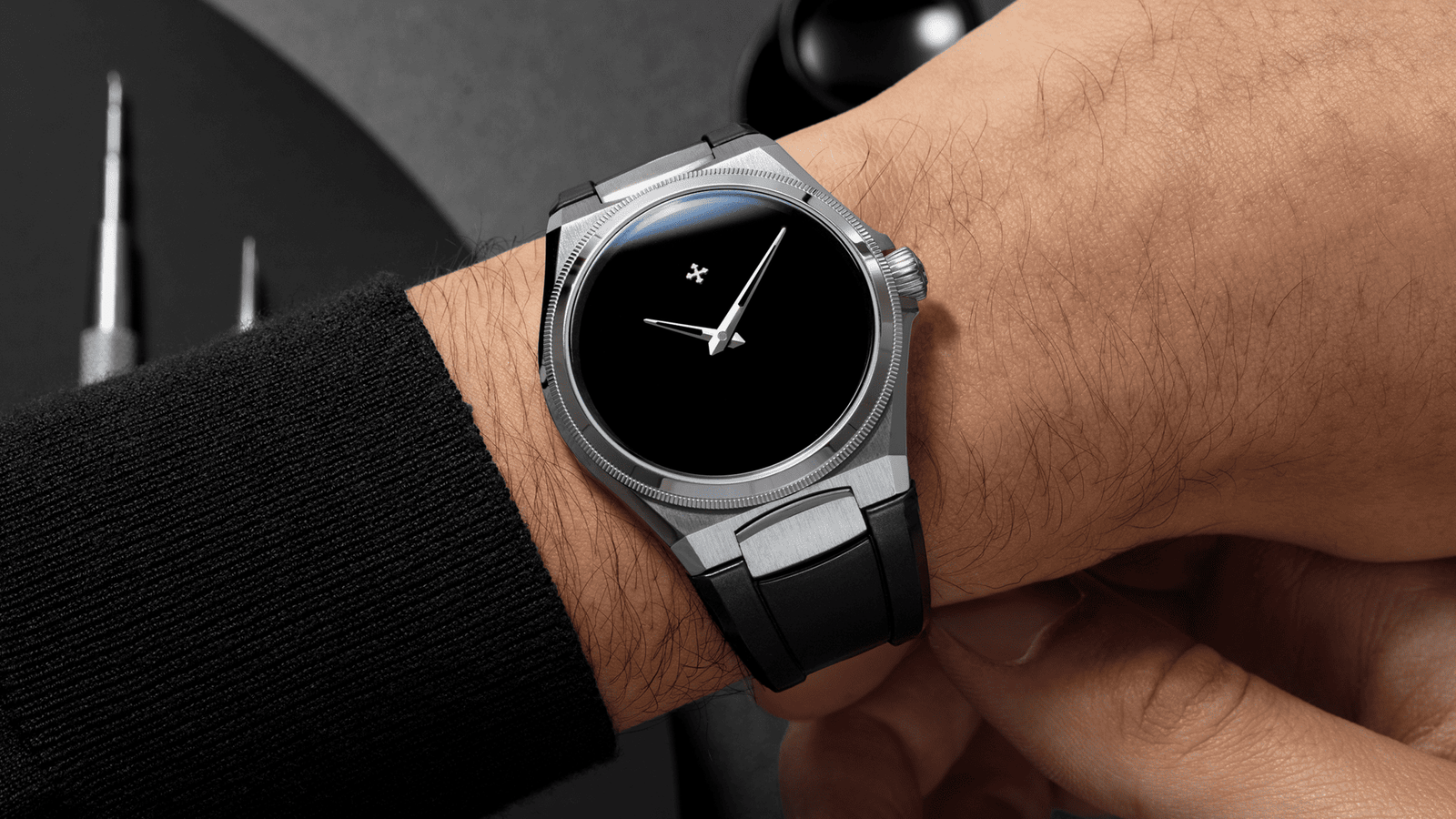 Arsenale Ultrablack watch