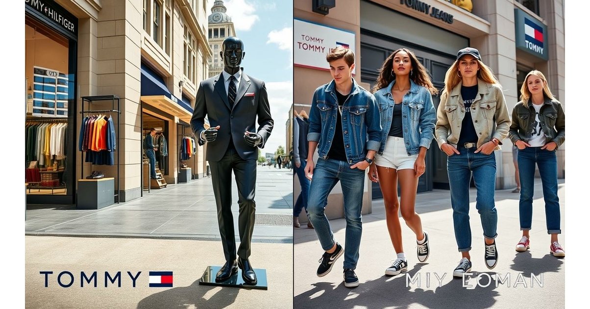 What is the difference between Tommy Jeans and Tommy Hilfiger?