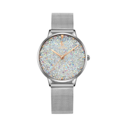 Alienwork IK Shine Women's Glitter Watch