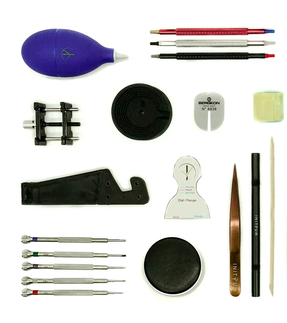 Swiss watch assembly kit