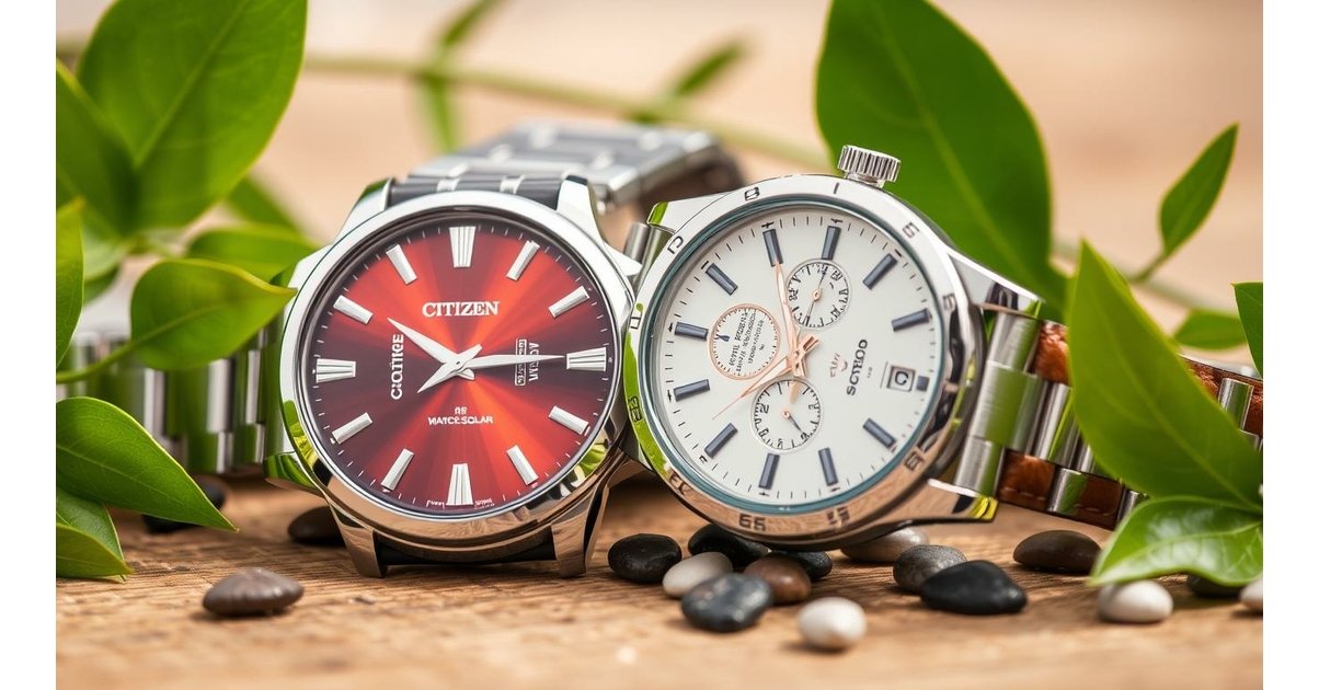 Citizen Eco-Drive vs Seiko Solar