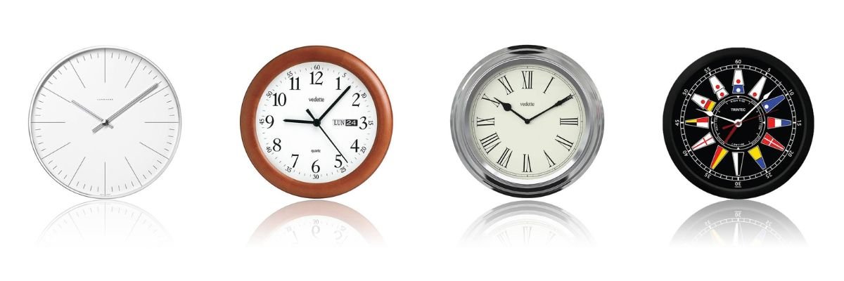 clocks different styles